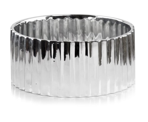 Misa ceramiczna Moon Srebrna