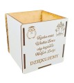 Skrzyneczka doniczka na kwiatka / prezent - Dla nauczyciela