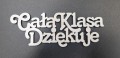 Napis / PIK "Cała Klasa Dziękuje" 