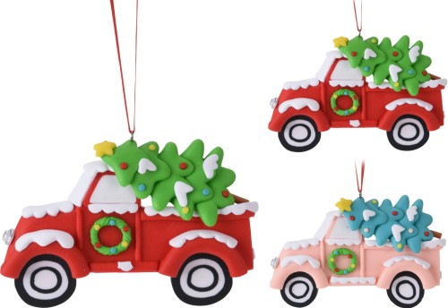 Bombki Wiszące ozdoby Auto - 3 wzory