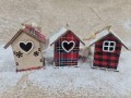Figurki Domki 6 cm - 3 wzory