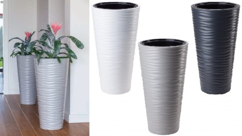 Donica z wkładem - Sahara Dunes SLIM 40 - 3 kolory