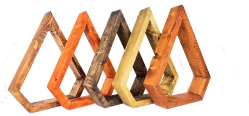 Piramida drewniana kwietnik stojak  5 kolorów