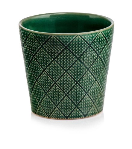 Osłonka Vintage Crackle Zielony