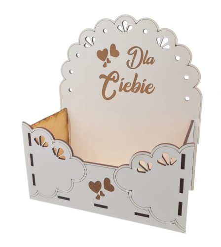 Skrzyneczka prezentowa Flower box - Dla Ciebie