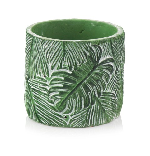 Osłonka cylinder Rustic - Monstera