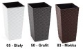 Doniczka Finezja Rattan 250 - 3 kolory