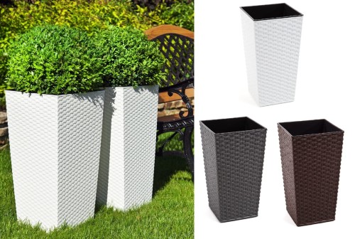 Doniczka Finezja Rattan 300 - 3 kolory