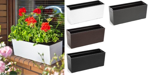 Kwietnik skrzynka Begonia Dłuto - 4 kolory