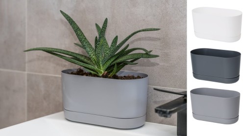 Doniczka Skrzynka Satina 27 z podstawką 