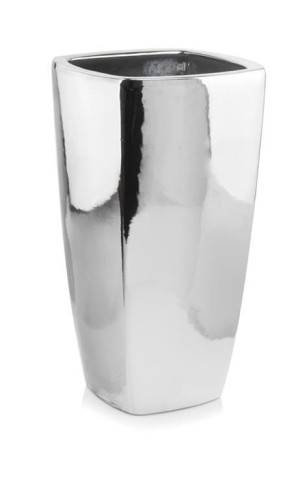 Mood kwadrat wysoki Silver lustrzany 29 / 57 cm  