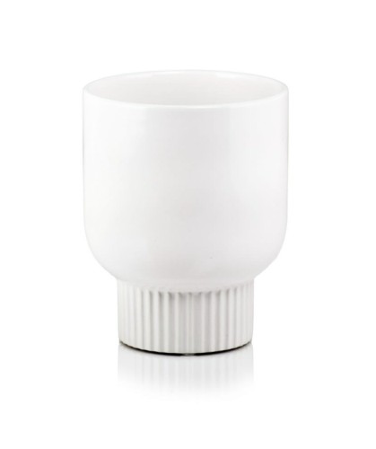 Donica ceramiczna Barcelona Kielich White 16 cm