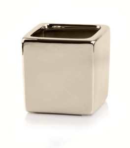 Osłonka ceramiczna Kostka Gold 18 cm 