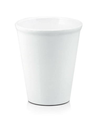 Osłonka ceramiczna Basic Orchid Biała 15 cm