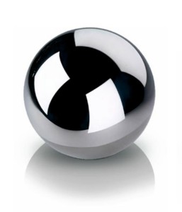 KULA ceramiczna Figurka SILVER 15 cm