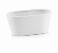 Osłonka ceramiczna Rynna Piano Owal White 21
