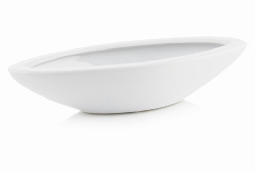 Osłonka Łódka ceramiczna White 7cm 