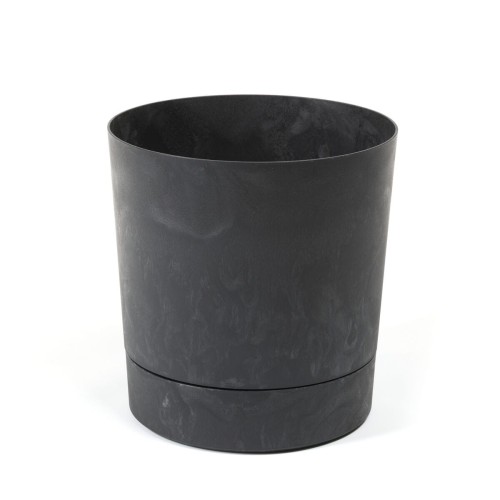 DONICZKA Z GŁĘBOKĄ PODSTAWKĄ AURA 280 CZARNY BETON 