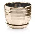 Donica ceramiczna z podstawkiem 18 - Gold