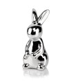 Figurka ceramiczna królik Silver 12 cm 