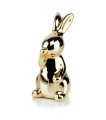Figurka ceramiczna królik GOLD 12 cm (1)