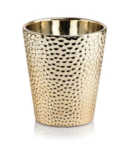Doniczka osłonka Moon Gold-13 cm 