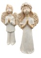 Figurka Anioł KOMUNIJNY CHŁOPIEC -SZAMOT - 26 cm 
