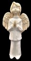 Figurka Anioł KOMUNIJNY CHŁOPIEC -SZAMOT - 26 cm 