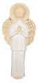 Figurka Anioł KOMUNIJNY CHŁOPIEC do zawieszenia SZAMOT - 32 cm