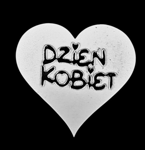 Napis / PIK "Serce DZIEŃ KOBIET"-LUSTRO