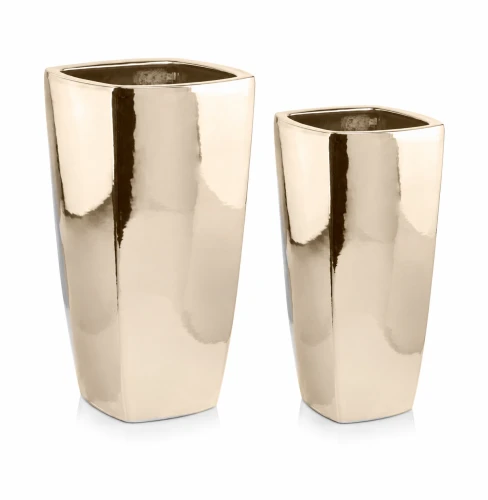 Camila kwadrat wysoki Gold lustrzany 57 cm & 61 cm Komplet