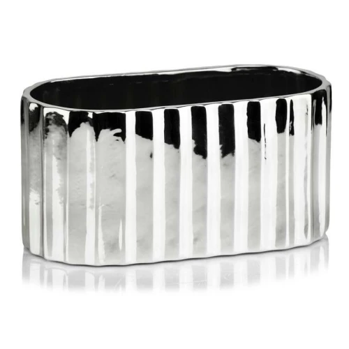 Osłonka ceramiczna SILVER Rynna Moon Ryflowana 27