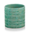 Osłonka ceramiczna Vintage Walec Cylinder  - 23 TURKUS 1 szt
