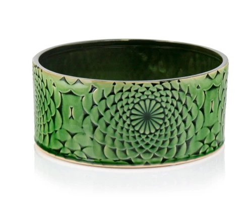Osłonka ceramiczna Vintage Misa Zielona 28