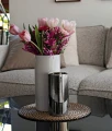 Wazon ceramiczny TUBA Silver 20