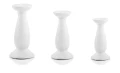 Świecznik ceramiczny WHITE 18 cm
