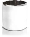 Osłonka ceramiczna Walec 20 White & Silver