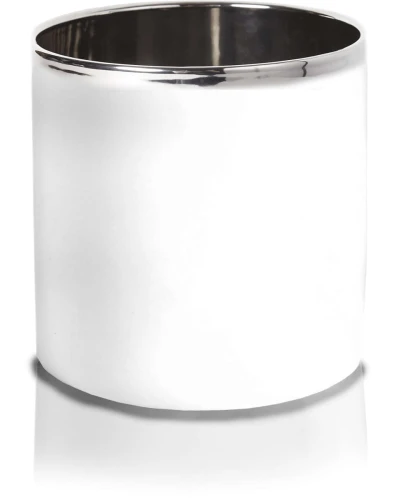 Osłonka ceramiczna Walec 20 White & Silver