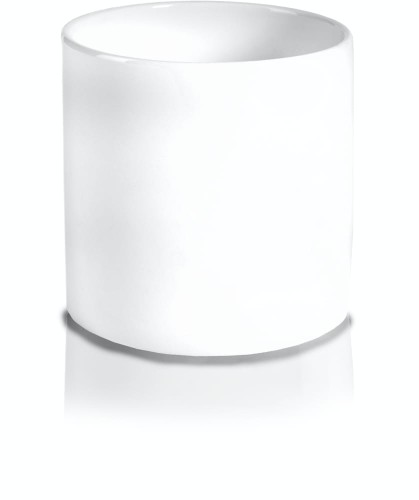 Osłonka ceramiczna Walec WHITE - 8 cm