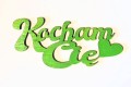 Napis / Pik "Kocham Cię" 