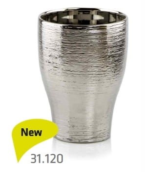 Osłonka ceramiczna Storczyk OLD SILVER