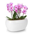 Osłonka ceramiczna Rynna 27 cm - biała lakierowana