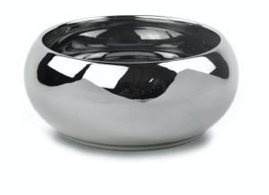 Osłonka ceramiczna misa do kompozycji SILVER 19 cm
