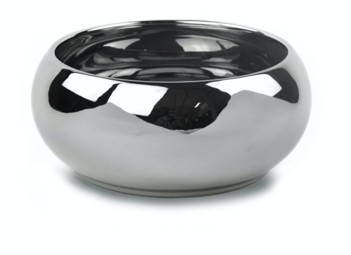 Osłonka ceramiczna misa do kompozycji SILVER 19 cm