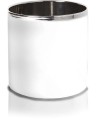 Osłonka ceramiczna Walec White & Silver 23 cm
