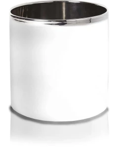 Osłonka ceramiczna Walec White & Silver 23 cm