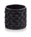 Osłonka ceramiczna Walec Geometric BLACK