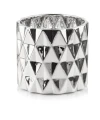 Osłonka ceramiczna Walec Geometric SILVER