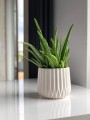 Osłonka Ceramiczna Ryflowana Barcelona - WHITE