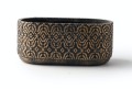 Rynna ceramiczna RUSTIC Black & Copper 27
